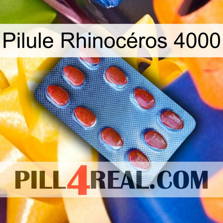 Pilule Rhinocéros 4000 06